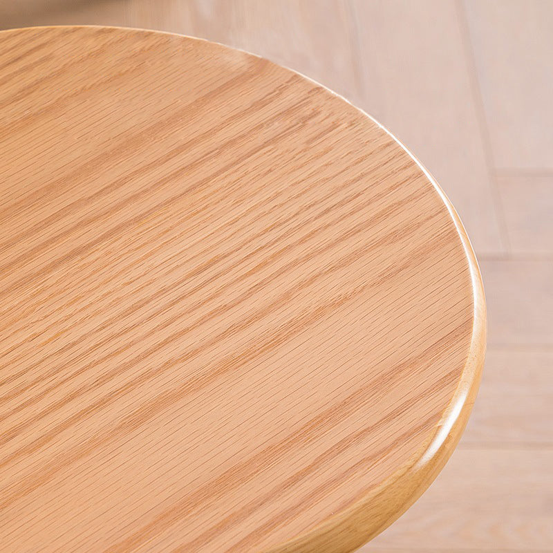 Adjustable Modern Counter Bar Stool Armless Wood Backless Bar Stool with Swivel Clearhalo 'Bar Furniture' 'Bar Stools' 'bar_stools' 'furn' 'furn_bar_stools' 'furniture_bar_stools' 'Kitchen & Dining Furniture' 'kitchen&dining_furn' 'kitchen' 'kitchen_furn' Furniture' 4380214