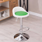 Modern Liftable Backrest Counter Stool Steel Household Bar Stool with Cushion and Pedal White-Green 1 Piece Clearhalo 'Bar Furniture' 'Bar Stools' 'bar_stools' 'furn' 'furn_bar_stools' 'furniture_bar_stools' 'Kitchen & Dining Furniture' 'kitchen&dining_furn' 'kitchen' 'kitchen_furn' Furniture' 4380266