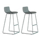 Contemporary Plastic Barstool Bristol Bar Stool With Metal Legs and Low Back Olive Green 2 Piece Set Clearhalo 'Bar Furniture' 'Bar Stools' 'bar_stools' 'furn' 'furn_bar_stools' 'furniture_bar_stools' 'Kitchen & Dining Furniture' 'kitchen&dining_furn' 'kitchen' 'kitchen_furn' Furniture' 4380433