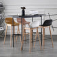 Nordic Style Plastic Wood Barstool 4 Legs Backrest Colorful Bar Stool, Set of 2 Clearhalo 'Bar Furniture' 'Bar Stools' 'bar_stools' 'furn' 'furn_bar_stools' 'furniture_bar_stools' 'Kitchen & Dining Furniture' 'kitchen&dining_furn' 'kitchen' 'kitchen_furn' Furniture' 4380594