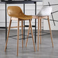 Nordic Style Plastic Wood Barstool 4 Legs Backrest Colorful Bar Stool, Set of 2 Clearhalo 'Bar Furniture' 'Bar Stools' 'bar_stools' 'furn' 'furn_bar_stools' 'furniture_bar_stools' 'Kitchen & Dining Furniture' 'kitchen&dining_furn' 'kitchen' 'kitchen_furn' Furniture' 4380604