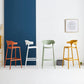 Nordic Style Plastic Seats Barstool 4 Legs Backrest Colorful Bar Stool (set of 2) Clearhalo 'Bar Furniture' 'Bar Stools' 'bar_stools' 'furn' 'furn_bar_stools' 'furniture_bar_stools' 'Kitchen & Dining Furniture' 'kitchen&dining_furn' 'kitchen' 'kitchen_furn' Furniture' 4380612