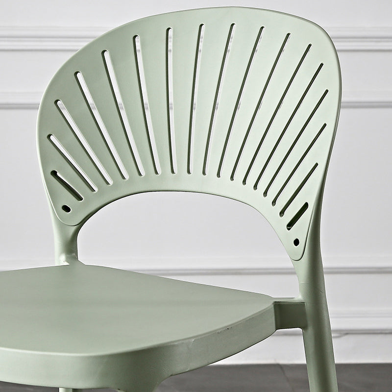 Contemporary Stackable Counter Stools Colorful Indoor Bar Stool, Set of 4 Clearhalo 'Bar Furniture' 'Bar Stools' 'bar_stools' 'furn' 'furn_bar_stools' 'furniture_bar_stools' 'Kitchen & Dining Furniture' 'kitchen&dining_furn' 'kitchen' 'kitchen_furn' Furniture' 4380676