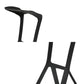 Nordic Distinctive Modelling Barstool Plastic 4 Legs Bar Stool for Living Room, Set of 4 Clearhalo 'Bar Furniture' 'Bar Stools' 'bar_stools' 'furn' 'furn_bar_stools' 'furniture_bar_stools' 'Kitchen & Dining Furniture' 'kitchen&dining_furn' 'kitchen' 'kitchen_furn' Furniture' 4380718