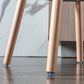 Nordic Style Barstool Plastic Seat Wood 4 Legs Bar Stool for Dining Room, Set of 2 Clearhalo 'Bar Furniture' 'Bar Stools' 'bar_stools' 'furn' 'furn_bar_stools' 'furniture_bar_stools' 'Kitchen & Dining Furniture' 'kitchen&dining_furn' 'kitchen' 'kitchen_furn' Furniture' 4380729