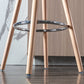 Nordic Style Barstool Plastic Seat Wood 4 Legs Bar Stool for Dining Room, Set of 2 Clearhalo 'Bar Furniture' 'Bar Stools' 'bar_stools' 'furn' 'furn_bar_stools' 'furniture_bar_stools' 'Kitchen & Dining Furniture' 'kitchen&dining_furn' 'kitchen' 'kitchen_furn' Furniture' 4380730