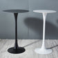 Industrial Iron Bar Table Round Top Indoor 41.3"H Bistro Table with Pedestal Clearhalo 'Bar Furniture' 'Bar Tables' 'bar_tables' 'furn' 'furn_bar_tables' 'Furniture' 'furniture_bar_tables' 'Kitchen & Dining Furniture' 'kitchen&dining_furn' 'kitchen' 4381034