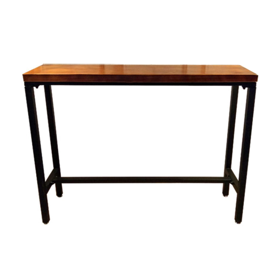 Wood Rectangle Top Counter Table Industrial 42-inch Height Table for Dining Room Without Chairs Clearhalo 'Bar Furniture' 'Bar Tables' 'bar_tables' 'furn' 'furn_bar_tables' 'Furniture' 'furniture_bar_tables' 'Kitchen & Dining Furniture' 'kitchen&dining_furn' 'kitchen' 4381142