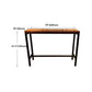 Wood Rectangle Top Counter Table Industrial 42-inch Height Table for Dining Room Clearhalo 'Bar Furniture' 'Bar Tables' 'bar_tables' 'furn' 'furn_bar_tables' 'Furniture' 'furniture_bar_tables' 'Kitchen & Dining Furniture' 'kitchen&dining_furn' 'kitchen' 4381151