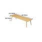 Solid Wood Contemporary Rectangular Dining Table Natural Wood Top Table with 4 Legs Clearhalo ' dining_table' 'Dining Tables & Seating' 'Dining Tables' 'furn' 'furn_dining_table' 'Furniture' 'furniture_dining_table' 'Kitchen & Dining Furniture' 'kitchen&dining_furn' 'kitchen' 'kitchen_dining_table' 4381188