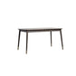 Traditional Luxury Rectangular Dining Table Rubberwood Dining Table with 4 Legs Black Without Chairs Clearhalo ' dining_table' 'Dining Tables & Seating' 'Dining Tables' 'furn' 'furn_dining_table' 'Furniture' 'furniture_dining_table' 'Kitchen & Dining Furniture' 'kitchen&dining_furn' 'kitchen' 'kitchen_dining_table' 4381250