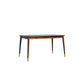 Traditional Luxury Rectangular Dining Table Rubberwood Dining Table with 4 Legs Clearhalo ' dining_table' 'Dining Tables & Seating' 'Dining Tables' 'furn' 'furn_dining_table' 'Furniture' 'furniture_dining_table' 'Kitchen & Dining Furniture' 'kitchen&dining_furn' 'kitchen' 'kitchen_dining_table' 4381255