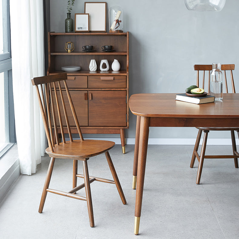 Traditional Luxury Rectangular Dining Table Rubberwood Dining Table with 4 Legs Clearhalo ' dining_table' 'Dining Tables & Seating' 'Dining Tables' 'furn' 'furn_dining_table' 'Furniture' 'furniture_dining_table' 'Kitchen & Dining Furniture' 'kitchen&dining_furn' 'kitchen' 'kitchen_dining_table' 4381256