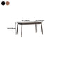 Traditional Luxury Rectangular Dining Table Rubberwood Dining Table with 4 Legs Clearhalo ' dining_table' 'Dining Tables & Seating' 'Dining Tables' 'furn' 'furn_dining_table' 'Furniture' 'furniture_dining_table' 'Kitchen & Dining Furniture' 'kitchen&dining_furn' 'kitchen' 'kitchen_dining_table' 4381259