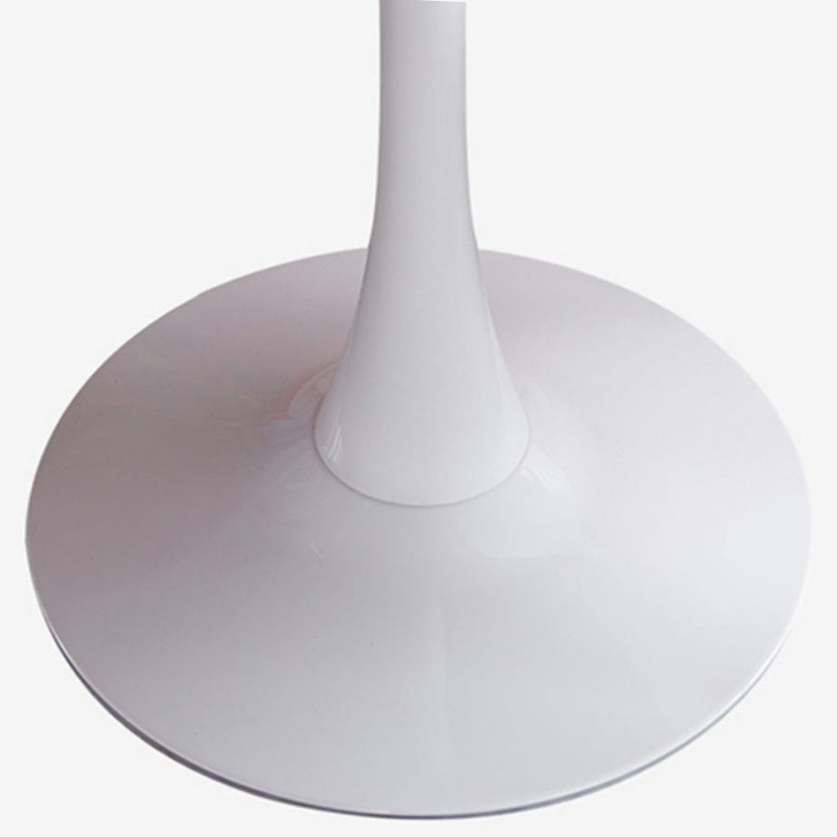 Modern Artificial Wooden Dining Table Round Table with Metal Pedestal Base Clearhalo ' dining_table' 'Dining Tables & Seating' 'Dining Tables' 'furn' 'furn_dining_table' 'Furniture' 'furniture_dining_table' 'Kitchen & Dining Furniture' 'kitchen&dining_furn' 'kitchen' 'kitchen_dining_table' 4381319