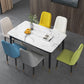 Midcentury Style Dining Room Collection Rectangle 4 Legs Furniture for Home 51.2"L x 31.5"W x 29.5"H Without Chairs Clearhalo ' dining_table' 'Dining Tables & Seating' 'Dining Tables' 'furn' 'furn_dining_table' 'Furniture' 'furniture_dining_table' 'Kitchen & Dining Furniture' 'kitchen&dining_furn' 'kitchen' 'kitchen_dining_table' 4381395