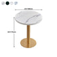 Metal Traditional Luxury Table Manufactured Wood Table with Pedestal Base Clearhalo ' dining_table' 'Dining Tables & Seating' 'Dining Tables' 'furn' 'furn_dining_table' 'Furniture' 'furniture_dining_table' 'Kitchen & Dining Furniture' 'kitchen&dining_furn' 'kitchen' 'kitchen_dining_table' 4381452