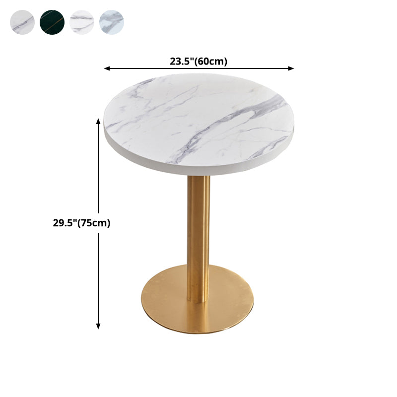 Metal Traditional Luxury Table Manufactured Wood Table with Pedestal Base Clearhalo ' dining_table' 'Dining Tables & Seating' 'Dining Tables' 'furn' 'furn_dining_table' 'Furniture' 'furniture_dining_table' 'Kitchen & Dining Furniture' 'kitchen&dining_furn' 'kitchen' 'kitchen_dining_table' 4381452