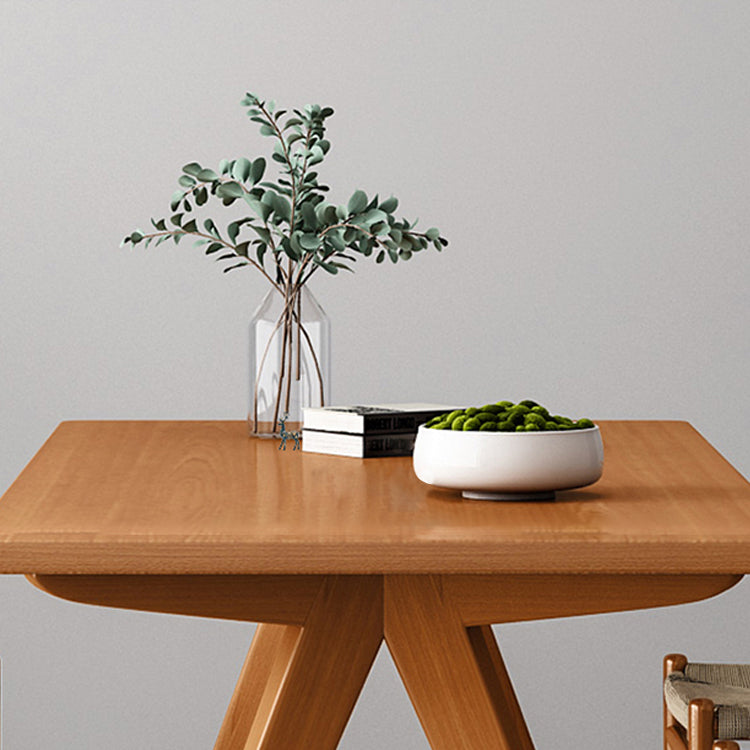 1/2/5/6 Pcs Pine Wood Modern Dining Room Set with Rectangle Table Dinette Set Clearhalo 'Dining Room Sets' 'Dining Tables & Seating' 'dining_room_set' 'furn' 'furn_dining_room_set' 'Furniture' 'furniture_dining_room_set' 'Kitchen & Dining Furniture' 'kitchen&dining_furn' 'kitchen' 4381464