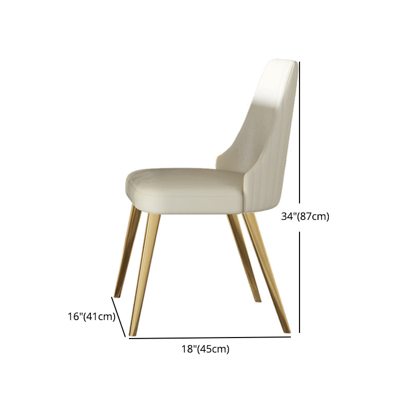 Nordic 1/2/5/7 Pieces Dining Set Sintered Stone White Table with Leather Chairs Dining Set Clearhalo 'Dining Room Sets' 'Dining Tables & Seating' 'dining_room_set' 'furn' 'furn_dining_room_set' 'Furniture' 'furniture_dining_room_set' 'Kitchen & Dining Furniture' 'kitchen&dining_furn' 'kitchen' 4381525