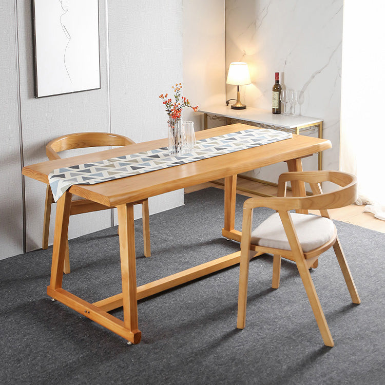 Modern 1/2/3/5 Pieces Dining Set Rectangle Dining Room Table Set 3 Pieces: Table, 2 Chairs Clearhalo 'Dining Room Sets' 'Dining Tables & Seating' 'dining_room_set' 'furn' 'furn_dining_room_set' 'Furniture' 'furniture_dining_room_set' 'Kitchen & Dining Furniture' 'kitchen&dining_furn' 'kitchen' 4381531