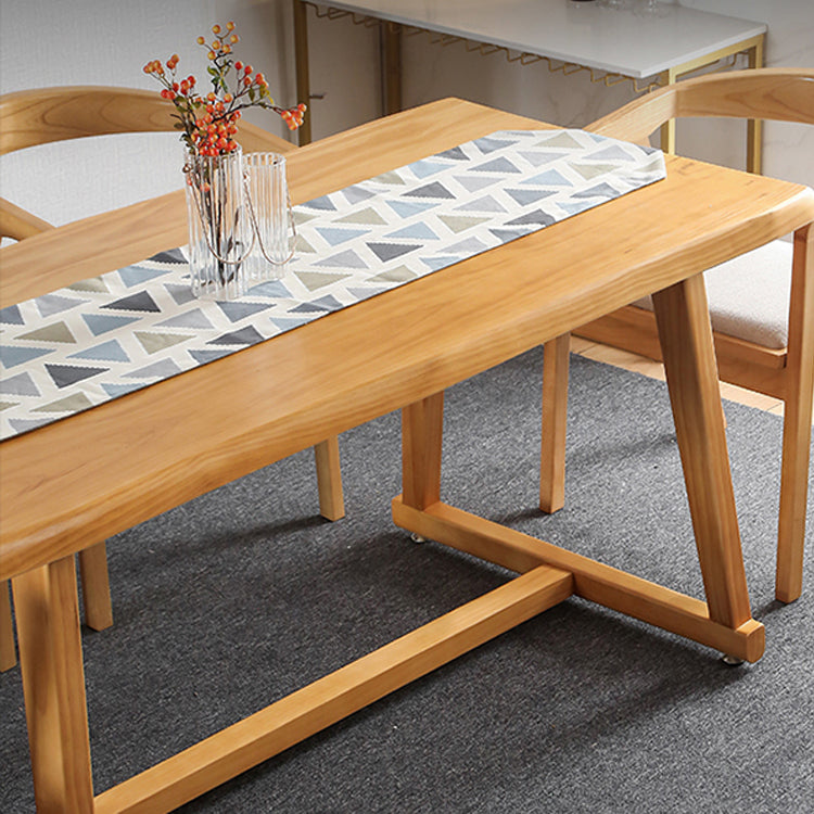 Modern 1/2/3/5 Pieces Dining Set Rectangle Dining Room Table Set Clearhalo 'Dining Room Sets' 'Dining Tables & Seating' 'dining_room_set' 'furn' 'furn_dining_room_set' 'Furniture' 'furniture_dining_room_set' 'Kitchen & Dining Furniture' 'kitchen&dining_furn' 'kitchen' 4381538