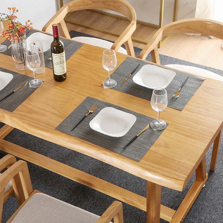 Modern 1/2/3/5 Pieces Dining Set Rectangle Dining Room Table Set Clearhalo 'Dining Room Sets' 'Dining Tables & Seating' 'dining_room_set' 'furn' 'furn_dining_room_set' 'Furniture' 'furniture_dining_room_set' 'Kitchen & Dining Furniture' 'kitchen&dining_furn' 'kitchen' 4381541