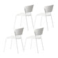 Modern 1/4/5/7 Pieces Dinette Set with Sintered Stone White Table Dining room Set 4 White Chairs Clearhalo 'Dining Room Sets' 'Dining Tables & Seating' 'dining_room_set' 'furn' 'furn_dining_room_set' 'Furniture' 'furniture_dining_room_set' 'Kitchen & Dining Furniture' 'kitchen&dining_furn' 'kitchen' 4381567