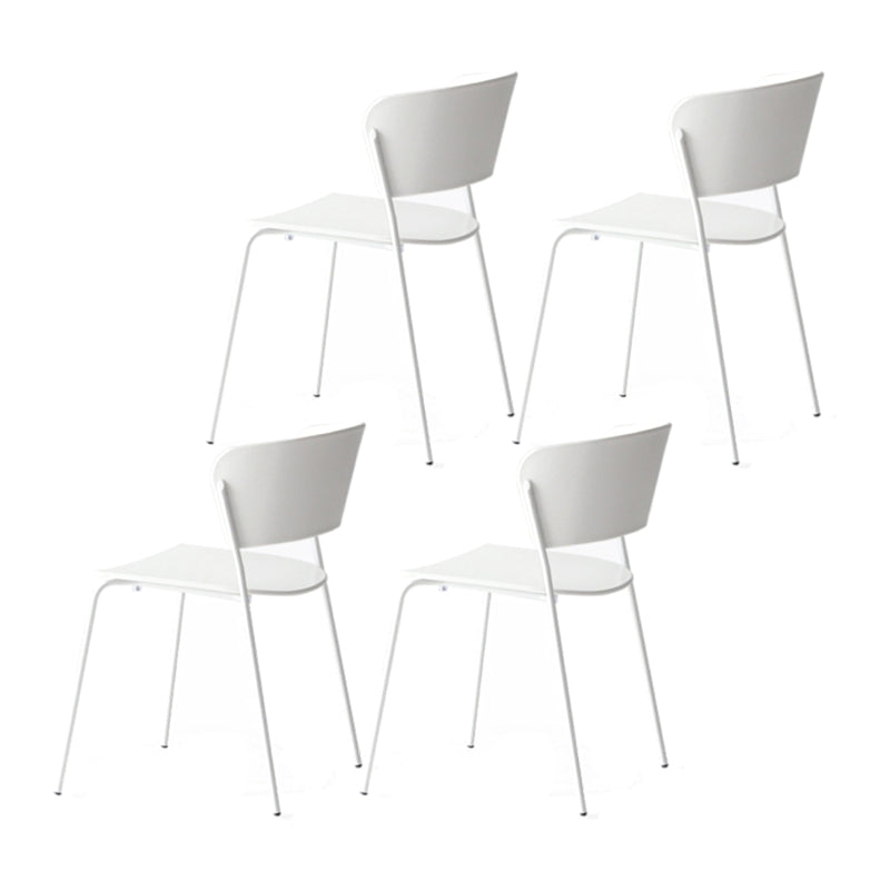 Modern 1/4/5/7 Pieces Dinette Set with Sintered Stone White Table Dining room Set 4 White Chairs Clearhalo 'Dining Room Sets' 'Dining Tables & Seating' 'dining_room_set' 'furn' 'furn_dining_room_set' 'Furniture' 'furniture_dining_room_set' 'Kitchen & Dining Furniture' 'kitchen&dining_furn' 'kitchen' 4381567