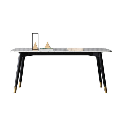 1/2/4/5/7 Pieces Modern Dining Room Set with Rectangle Table Dining Set Clearhalo 'Dining Room Sets' 'Dining Tables & Seating' 'dining_room_set' 'furn' 'furn_dining_room_set' 'Furniture' 'furniture_dining_room_set' 'Kitchen & Dining Furniture' 'kitchen&dining_furn' 'kitchen' 4381598