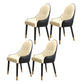 1/2/4/5/7 Pieces Modern Dining Room Set with Rectangle Table Dining Set 4 Beige Chairs Clearhalo 'Dining Room Sets' 'Dining Tables & Seating' 'dining_room_set' 'furn' 'furn_dining_room_set' 'Furniture' 'furniture_dining_room_set' 'Kitchen & Dining Furniture' 'kitchen&dining_furn' 'kitchen' 4381599