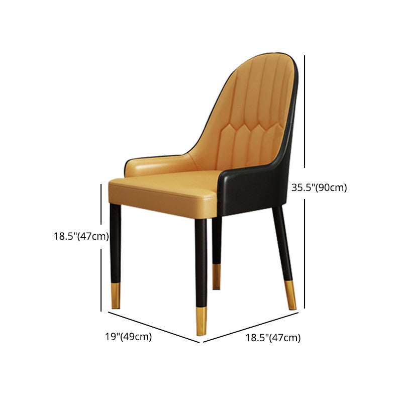 Glam 1/2/3/4/5 Pieces Round Furniture Sintered Stone Standard Height Dining Room Table Set Clearhalo 'Dining Room Sets' 'Dining Tables & Seating' 'dining_room_set' 'furn' 'furn_dining_room_set' 'Furniture' 'furniture_dining_room_set' 'Kitchen & Dining Furniture' 'kitchen&dining_furn' 'kitchen' 4381656