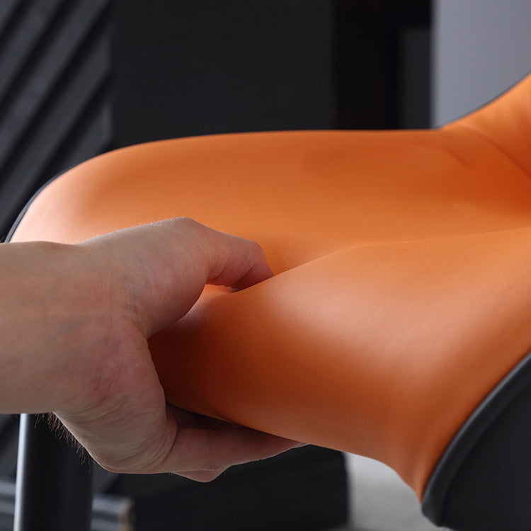 Industrial Home Arm Chair Wingback Metal Upholstered Dining Room Chair Clearhalo ' kitchen&dining_furn' 'Dining Chairs' 'Dining Tables & Seating' 'dining_chair' 'furn' 'furn_dining_chair' 'Furniture' 'furniture_dining_chair' 'Kitchen & Dining Furniture' 'kitchen' 4381710