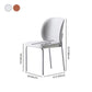 Contemporary Home Side Chair Wingback Metal Legs Upholstered Dining Room Chair Clearhalo ' kitchen&dining_furn' 'Dining Chairs' 'Dining Tables & Seating' 'dining_chair' 'furn' 'furn_dining_chair' 'Furniture' 'furniture_dining_chair' 'Kitchen & Dining Furniture' 'kitchen' 4381729
