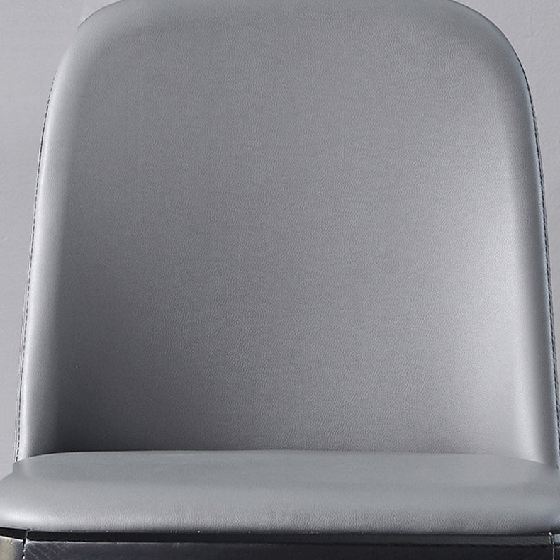 Indoor Industrial Side Chair Solid Back Wood Upholstered Dining Room Chair Clearhalo ' kitchen&dining_furn' 'Dining Chairs' 'Dining Tables & Seating' 'dining_chair' 'furn' 'furn_dining_chair' 'Furniture' 'furniture_dining_chair' 'Kitchen & Dining Furniture' 'kitchen' 4381738