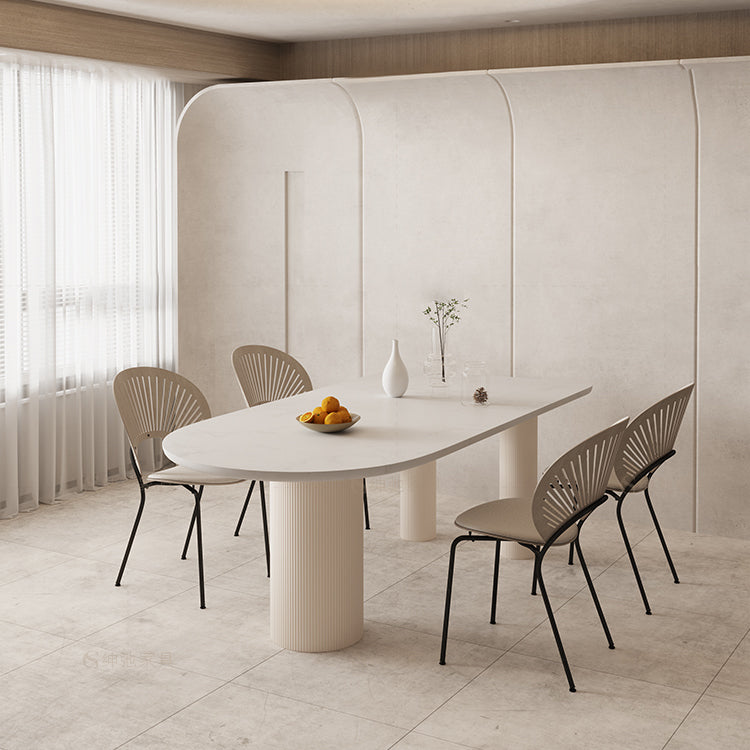 Modern Dining Armless Chairs Indoor Dining Side Chairs with Metal Legs Clearhalo ' kitchen&dining_furn' 'Dining Chairs' 'Dining Tables & Seating' 'dining_chair' 'furn' 'furn_dining_chair' 'Furniture' 'furniture_dining_chair' 'Kitchen & Dining Furniture' 'kitchen' 4381762