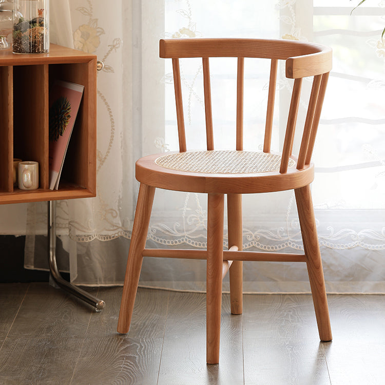 Traditional Wood Dining Armless Chairs Windsor Back Side Chairs for Home Use Clearhalo ' kitchen&dining_furn' 'Dining Chairs' 'Dining Tables & Seating' 'dining_chair' 'furn' 'furn_dining_chair' 'Furniture' 'furniture_dining_chair' 'Kitchen & Dining Furniture' 'kitchen' 4381823