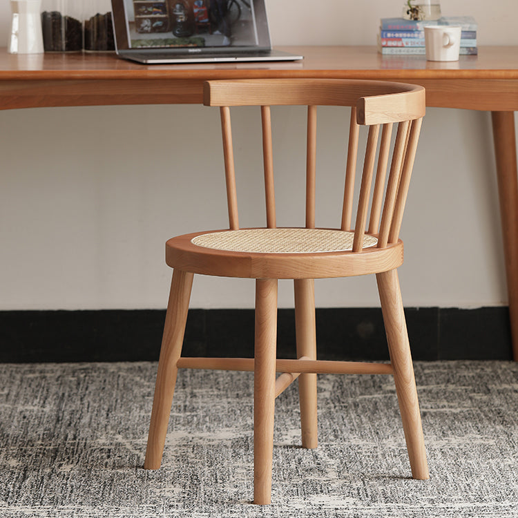 Traditional Wood Dining Armless Chairs Windsor Back Side Chairs for Home Use Clearhalo ' kitchen&dining_furn' 'Dining Chairs' 'Dining Tables & Seating' 'dining_chair' 'furn' 'furn_dining_chair' 'Furniture' 'furniture_dining_chair' 'Kitchen & Dining Furniture' 'kitchen' 4381835