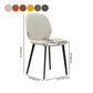Industrial Metal Dining Room Chair Faux Leather Dining Chairs for Restaurant Use Clearhalo ' kitchen&dining_furn' 'Dining Chairs' 'Dining Tables & Seating' 'dining_chair' 'furn' 'furn_dining_chair' 'Furniture' 'furniture_dining_chair' 'Kitchen & Dining Furniture' 'kitchen' 4381859
