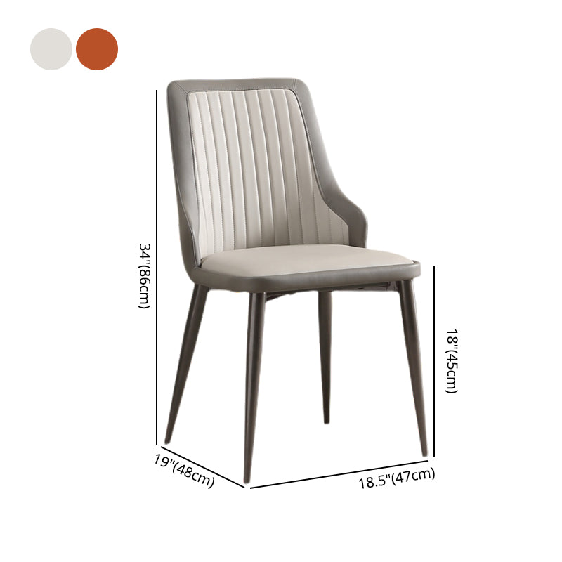 Contemporary Restaurant Parsons Side Chair Upholstered Dining Chair Clearhalo ' kitchen&dining_furn' 'Dining Chairs' 'Dining Tables & Seating' 'dining_chair' 'furn' 'furn_dining_chair' 'Furniture' 'furniture_dining_chair' 'Kitchen & Dining Furniture' 'kitchen' 4381887