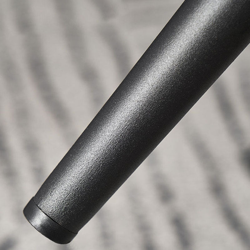 Leather Upholstered Armless Dining Chairs Open Back Side Chairs with Metal Leg Clearhalo ' kitchen&dining_furn' 'Dining Chairs' 'Dining Tables & Seating' 'dining_chair' 'furn' 'furn_dining_chair' 'Furniture' 'furniture_dining_chair' 'Kitchen & Dining Furniture' 'kitchen' 4381909