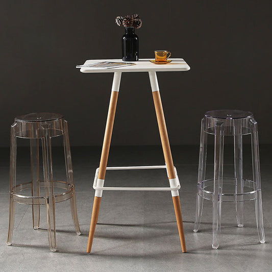 Contemporary Stackable Counter Stools Armless Indoor Bar Stool Clearhalo 'Bar Furniture' 'Bar Stools' 'bar_stools' 'furn' 'furn_bar_stools' 'furniture_bar_stools' 'Kitchen & Dining Furniture' 'kitchen&dining_furn' 'kitchen' 'kitchen_furn' Furniture' 4382003