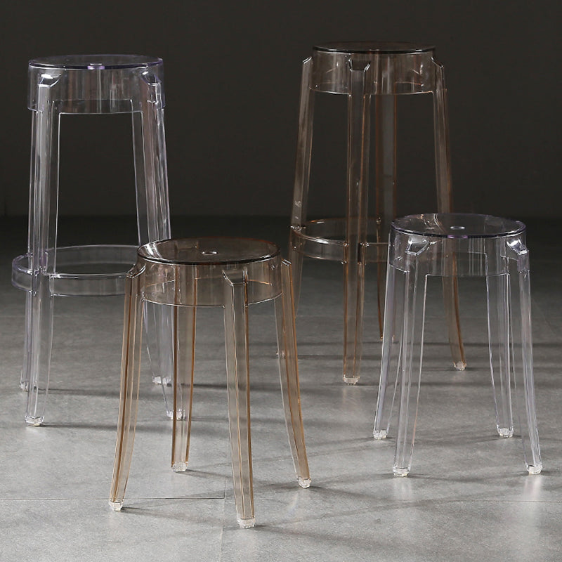 Contemporary Stackable Counter Stools Armless Indoor Bar Stool Clearhalo 'Bar Furniture' 'Bar Stools' 'bar_stools' 'furn' 'furn_bar_stools' 'furniture_bar_stools' 'Kitchen & Dining Furniture' 'kitchen&dining_furn' 'kitchen' 'kitchen_furn' Furniture' 4382005