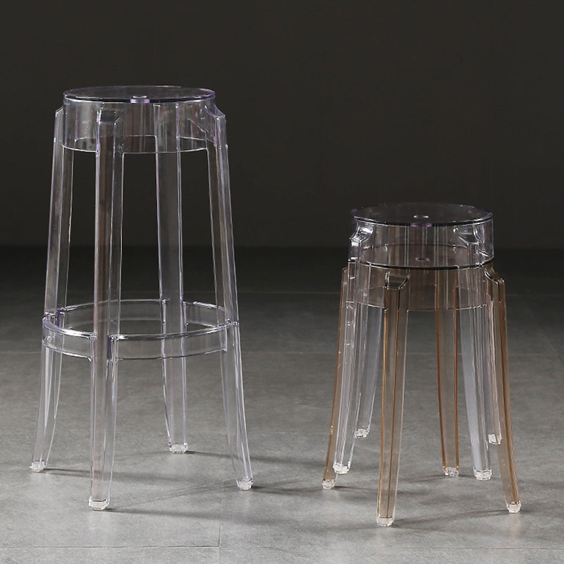 Contemporary Stackable Counter Stools Armless Indoor Bar Stool Clearhalo 'Bar Furniture' 'Bar Stools' 'bar_stools' 'furn' 'furn_bar_stools' 'furniture_bar_stools' 'Kitchen & Dining Furniture' 'kitchen&dining_furn' 'kitchen' 'kitchen_furn' Furniture' 4382008