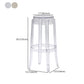Contemporary Stackable Counter Stools Armless Indoor Bar Stool Clearhalo 'Bar Furniture' 'Bar Stools' 'bar_stools' 'furn' 'furn_bar_stools' 'furniture_bar_stools' 'Kitchen & Dining Furniture' 'kitchen&dining_furn' 'kitchen' 'kitchen_furn' Furniture' 4382027