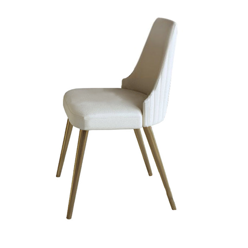 Nordic 1/2/5 Pieces Dining Set with Stone Round Table and Leather Chairs Dining Set Clearhalo 'Dining Room Sets' 'Dining Tables & Seating' 'dining_room_set' 'furn' 'furn_dining_room_set' 'Furniture' 'furniture_dining_room_set' 'Kitchen & Dining Furniture' 'kitchen&dining_furn' 'kitchen' 4384764