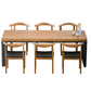 Industrial 1/2/5/7 Pieces Dining Set Solid Wood Dining Furniture Set /Separate Items 7 Pieces: Table, 6 Chairs Clearhalo 'Dining Room Sets' 'Dining Tables & Seating' 'dining_room_set' 'furn' 'furn_dining_room_set' 'Furniture' 'furniture_dining_room_set' 'Kitchen & Dining Furniture' 'kitchen&dining_furn' 'kitchen' 4390730