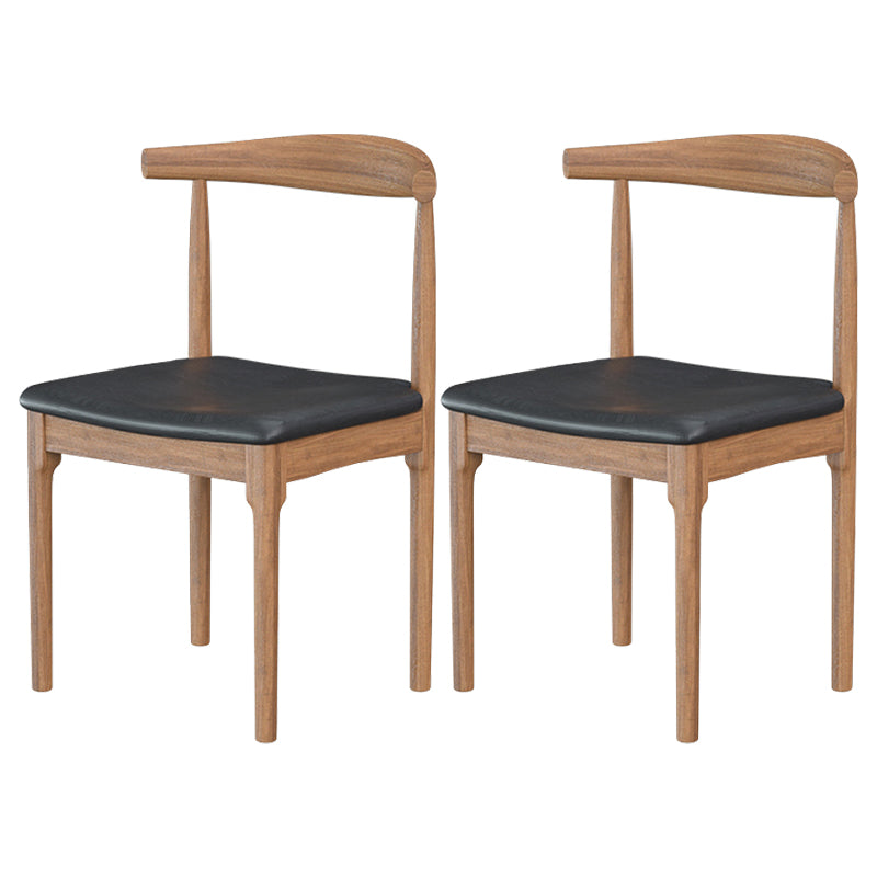 Industrial 1/2/5/7 Pieces Dining Set Solid Wood Dining Furniture Set /Separate Items 2 Black Chairs Clearhalo 'Dining Room Sets' 'Dining Tables & Seating' 'dining_room_set' 'furn' 'furn_dining_room_set' 'Furniture' 'furniture_dining_room_set' 'Kitchen & Dining Furniture' 'kitchen&dining_furn' 'kitchen' 4390733