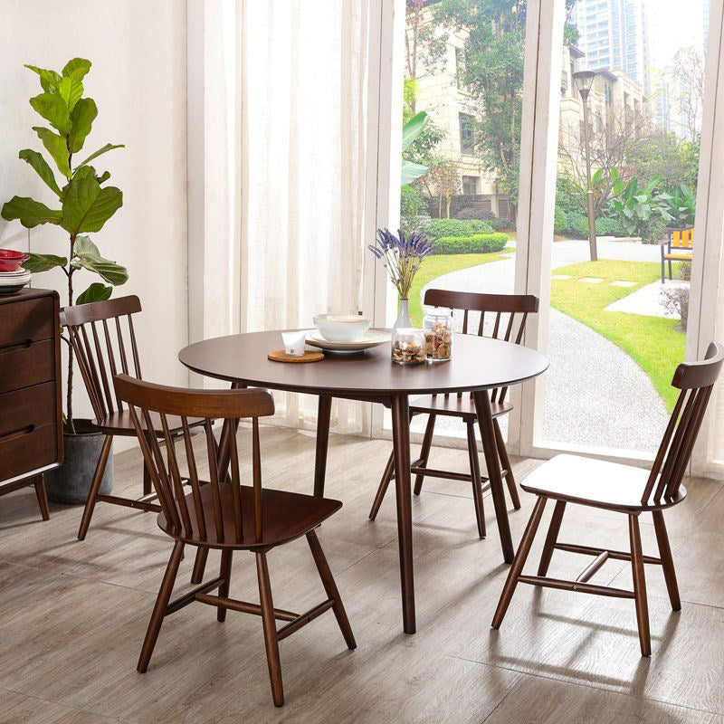 Modern 1/2/3/5 Pieces Dining Set Solid Wood Dining Furniture Set /Separate Items Clearhalo 'Dining Room Sets' 'Dining Tables & Seating' 'dining_room_set' 'furn' 'furn_dining_room_set' 'Furniture' 'furniture_dining_room_set' 'Kitchen & Dining Furniture' 'kitchen&dining_furn' 'kitchen' 4390774
