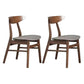 Modern 1/2/3/5 Pieces Dining Set Solid Wood Dining Furniture Set /Separate Items 2 Grey Chairs Clearhalo 'Dining Room Sets' 'Dining Tables & Seating' 'dining_room_set' 'furn' 'furn_dining_room_set' 'Furniture' 'furniture_dining_room_set' 'Kitchen & Dining Furniture' 'kitchen&dining_furn' 'kitchen' 4390775